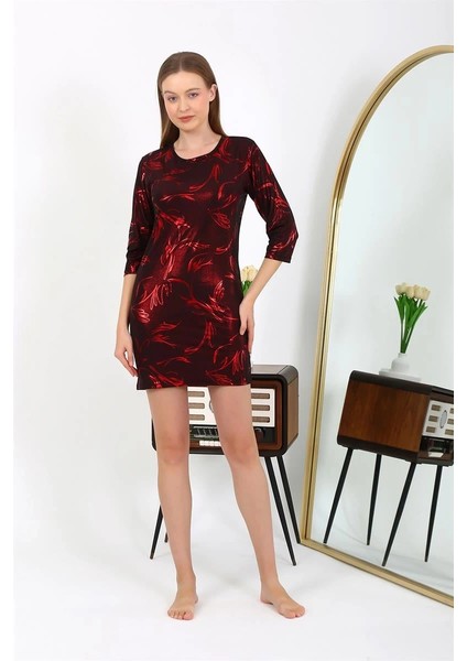 Moda Kadın Micro Kumaş Mini Parlak Elbise Kırmızı fiyatları