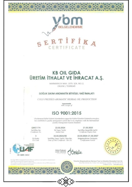 Soğuk Sıkım Susam Yağı 1 Lt