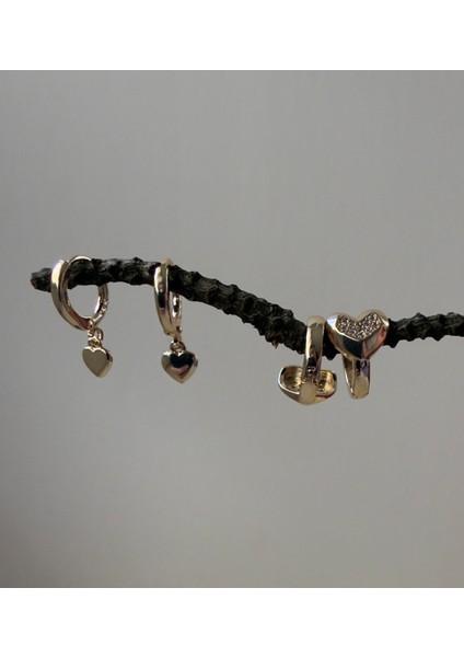 Heart Çoklu Küpe fırsatları