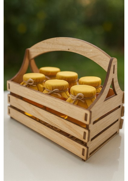 Ahşap Mini Sandık | Demonte Kolay Kurulum | Dekoratif Kutu, Hediye Sepeti, Düzenleyici modelleri