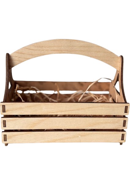 Ahşap Mini Sandık | Demonte Kolay Kurulum | Dekoratif Kutu, Hediye Sepeti, Düzenleyici fırsatları