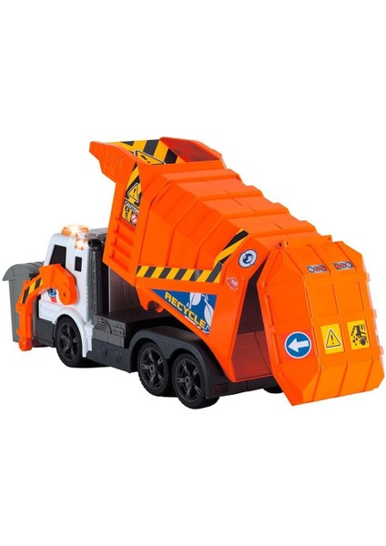 203308369 Dickie Garbage Truckfree wheel light sound B/O lifting fork wt indirimleri