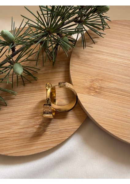 Ceres Çelik Halka Küpe