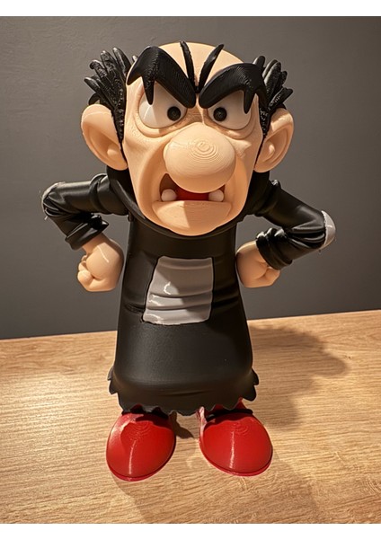 Gargamel 22CM Renkli Figür