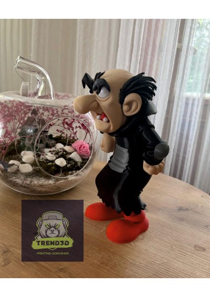 Gargamel 22CM Renkli Figür modelleri