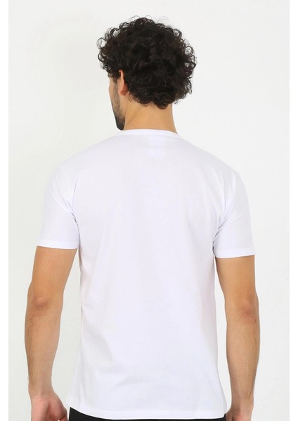 Moda Erkek Sıfır Yaka Beyaz Penye Atlet modelleri