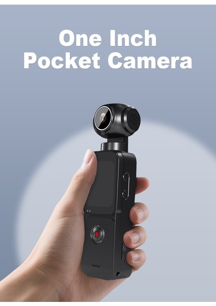 5k Ultra Hd Video Kamera – Anti-Shake Stabilizasyonlu, 270° Döner Ekranlı Vlog & Seyahat Kamera, Wifi Destekli Spor Aksiyon Kamerası (Mik fiyatları