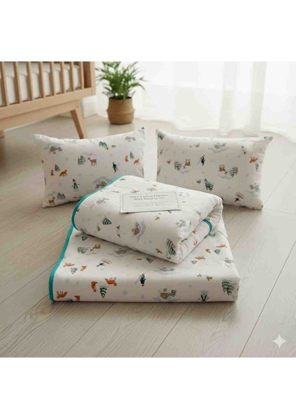 Flanel %100 Pamuk Bebek Battaniye Takımı fiyatları