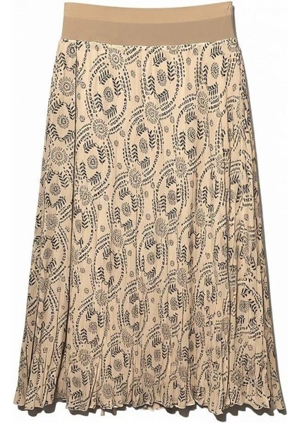 Bphem Şifon Beli Lastikli Etek(95 Cm)-(38-50) modelleri