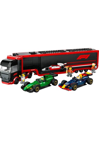 60445 Lego City F1 Tırı ve RB20 ve AMR24 1086 parça +8 yaş fiyatları