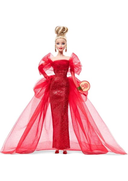 JBJ17 Mattel 80. Yıl Dönümü Koleksiyon Bebek - Sarışın indirimleri