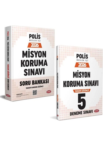 2026 Polis Meslek Içi Misyon Koruma Sınavı Soru Bankası ve Deneme Sınavı Seti