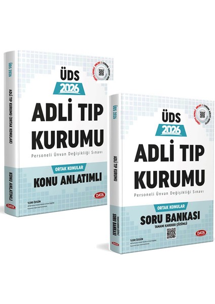 2026 Üds Adli Tıp Kurumu Personeli Ünvan Değişikliği Sınavı Ortak Konular Konu ve Soru