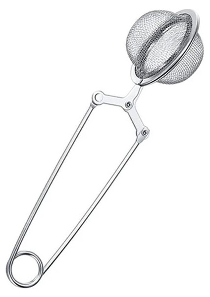 Paslanmaz Çelik Mandallı Bitki Çayı Süzgeci /çay Kahve Demleme Demlik Çay Süzgeci fırsatları