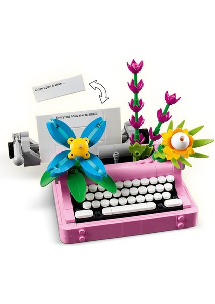 31169 Lego Creator 3in1 - Çiçekli Daktilo 363 parça +8 yaş modelleri