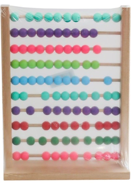 2411 Küçük Ayaklı Ahşap Abaküs