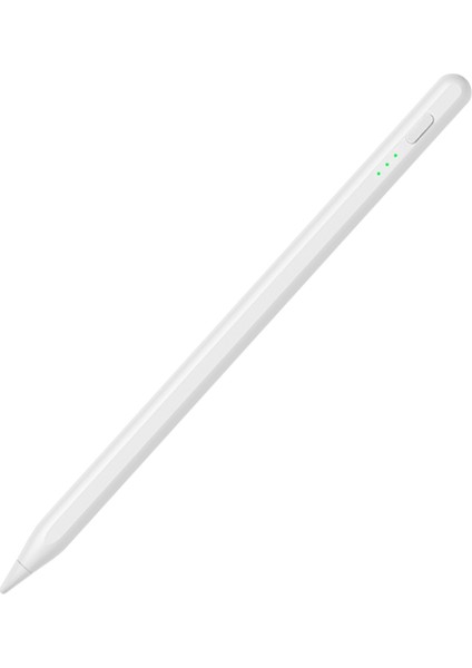 Inc Pencil 10 Magnetik Şarj ve Eğim Özellikli Dokunmatik Çizim Kalemi-Beyaz