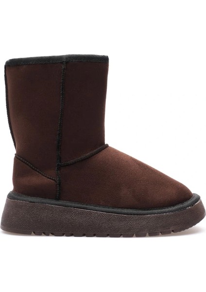 Anisa Kadın Acı Kahve Kışlık Kürklü Bot