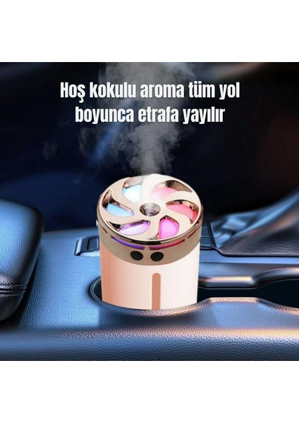 USB Araç Nemlendirici ve Aromaterapi Difüzörü | Mini Serin Buhar | Hava Tazeleyici | Araba Ev Ofis indirimleri