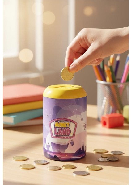 Kumbara Biriktirme Sevimli Karakterler Renkli Çocuklar Plastik fiyatları