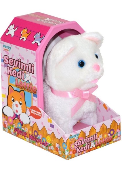 47191 Sesli ve Hareketli Jamina Sevimli Kedi Lottie -Sunman