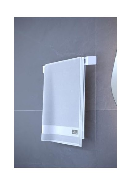 Alfams Metal Havluluk Beyaz - Minimal & Dayanıklı Duvar Tipi Askı | Modern Banyo Kağıt Havlu Tutacağı modelleri