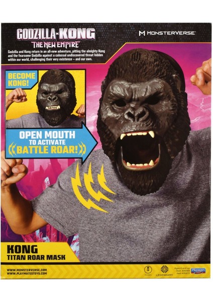 MN306000 Godzilla Vs. Kong Sesli Maske - 35699