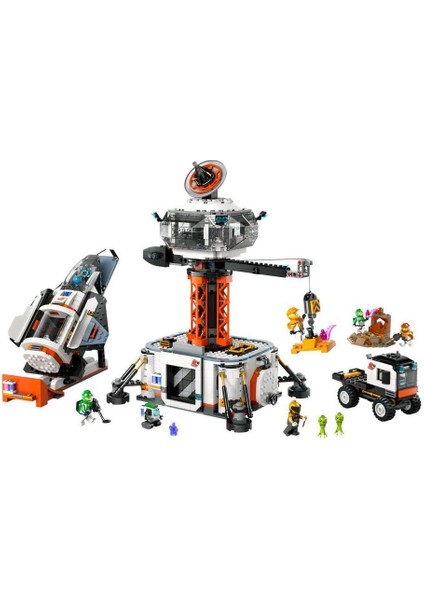 60434 LEGO City Uzay Üssü ve Roket Fırlatma Rampası 1422 Parça +8 Yaş fiyatları