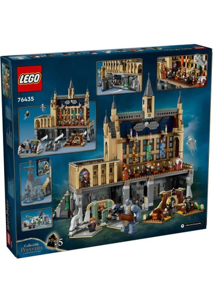 76435 Lego Harry Potter - Hogwarts Büyük Salon 1732 parça +10 yaş