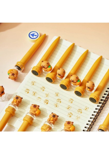 Capybara Kapibara Mühürlü Baskı Tükenmez Kalem Tekli fiyatları