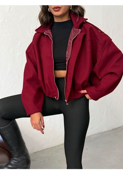 Oversize Kaşe Mont modelleri