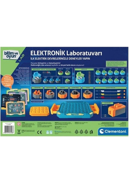 64328 Bilim ve Oyun - Elektronik Laboratuvarı +8 yaş indirimleri