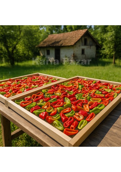 Doğranmış Kurutulmuş Alaca Biber 500G | Toz Biber Yapmak Için | Orta Acı fiyatları