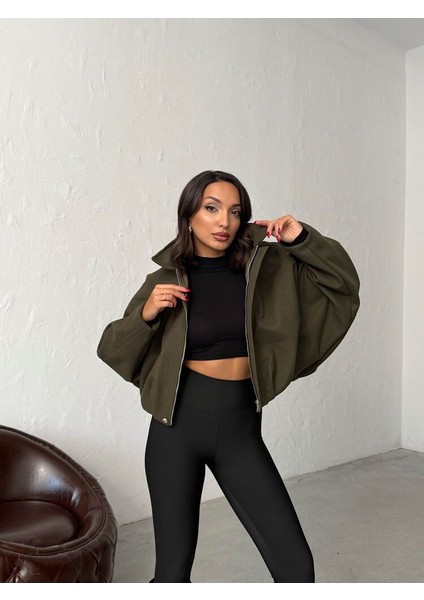 Oversize Kaşe Mont modelleri