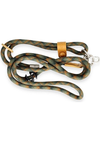 MYT09 Ja Desenli Boyun Askısı - Kahverengi