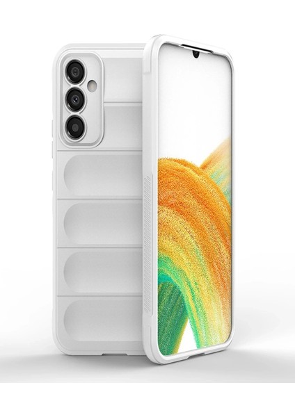 MYT09 Samsung Galaxy A15 4g Kılıf Optimum Silikon - Krem