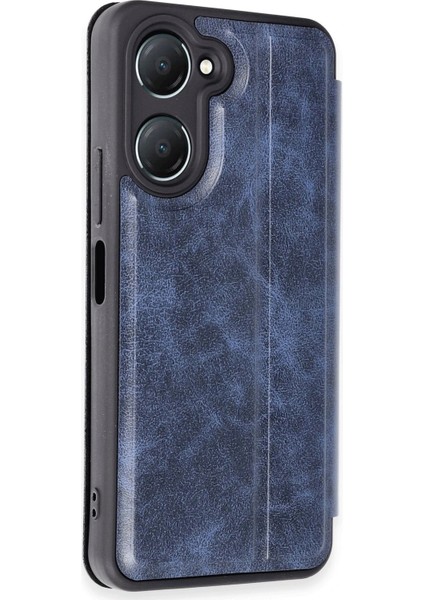 MYT09 Vivo Y18 Kılıf Flip Cover - Lacivert fiyatları