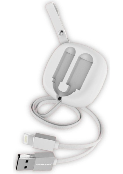 MYT09 S80 Lightning Kablo iphone Uyumlu 20CM-1M 2A - Beyaz