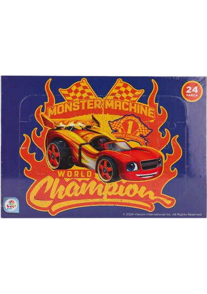 BL7992 Blaze Taslamalı 24 Parça Frame Puzzle 1
