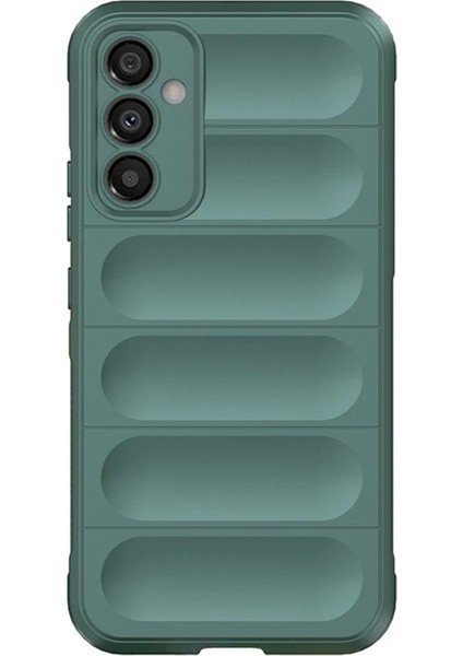 MYT09 Samsung Galaxy A05S Kılıf Optimum Silikon - Koyu Yeşil