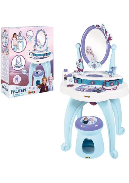 7600320244 Frozen 2ın1 Güzellik Masası -Smoby
