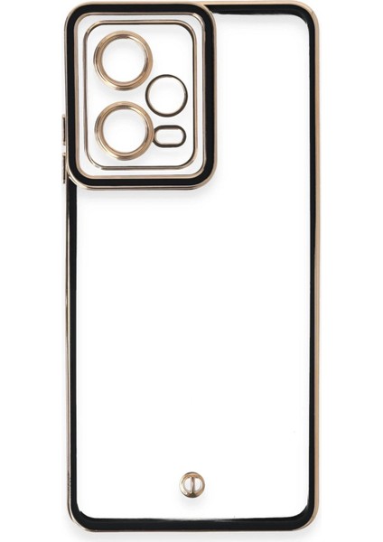 MYT09 Xiaomi Redmi Note 12 5g Kılıf Liva Lens Silikon - Siyah indirimleri