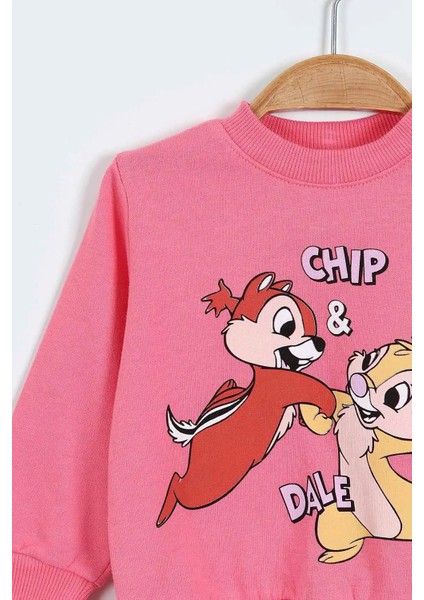 6-24 Ay Chip & Dale Baskılı Ispanyol Paça Bebek Takımı | Mevsimlik modelleri