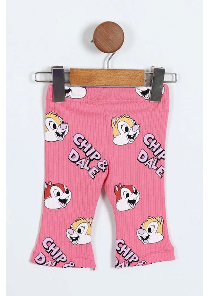 6-24 Ay Chip & Dale Baskılı Ispanyol Paça Bebek Takımı | Mevsimlik fırsatları