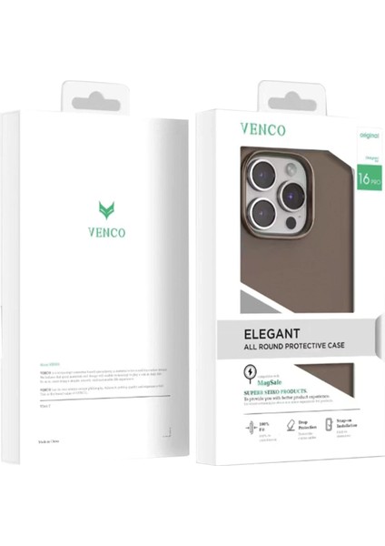 MYT09 iPhone 16 Jinta Magsafe Kapak - Siyah fırsatları