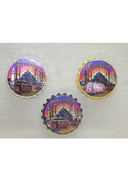 Istanbul Temalı Metal Magnet ALK4340