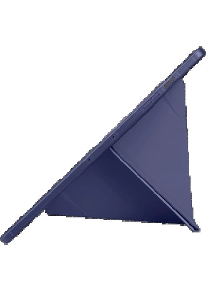 MYT09 iPad Pro 11 (2024) Kılıf Kalemlikli Hugo Tablet Kılıfı - Lacivert fiyatları