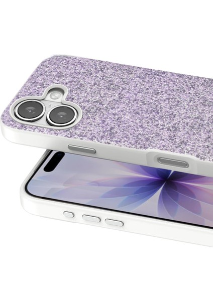 MYT09 Apple iPhone 17 Bright Simli Kapak - Lila fiyatları