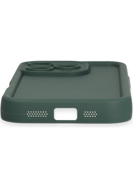 MYT09 iPhone 16 Pro Kılıf Viera Silikon - Koyu Yeşil indirimleri