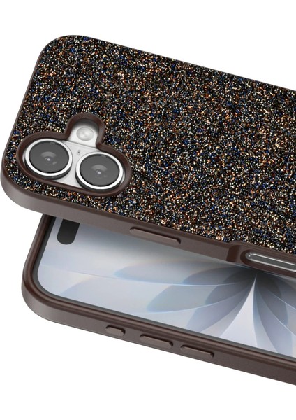 MYT09 Apple iPhone 17 Bright Simli Kapak - Gold fiyatları